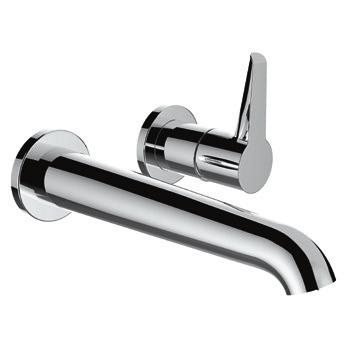 1 Wall spout for bathtubs 175 mm 124.22 4.0295.0.110.xxx.1 Open element with mirror H 700 / W 250 / D 180 mm 4.0295.0.110.260.1 4.