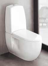 hingues - Soft close 50232000 Toilet seat termodur white w/ stainless steel hingues
