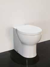 white w/ stainless steel hingues 19 38001002 Wall hung WC 50254000