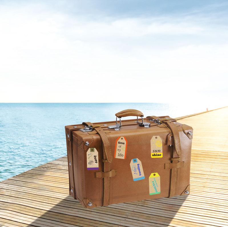travel stickers Mit EUROGRAPHICS TRAVEL STICKERS starten Sie perfekt in den Urlaub!