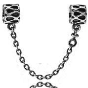 SAFETY CHAINS PANDORA safety chains can be worn on a bracelet to keep the charms from