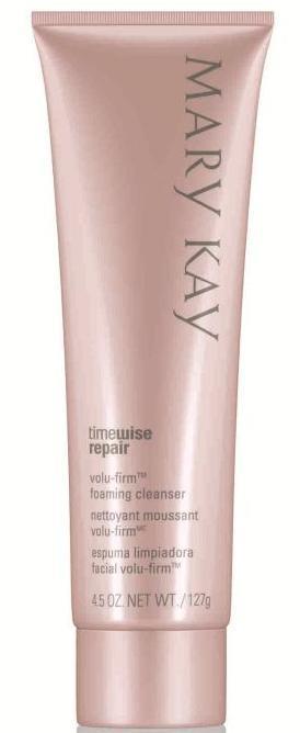 What are the key benefits of Volu-Firm Foaming Cleanser?