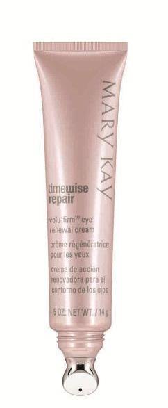 What are the key benefits of Volu-Firm Eye Renewal Cream?