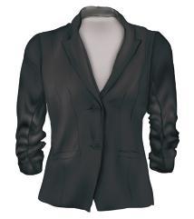 19 20 BLACK BLAZER A blazer with a 3 /4 sleeve will be easiest to match