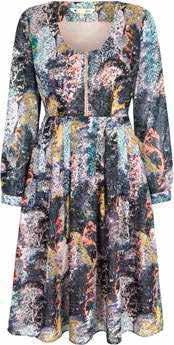 INTO THE WOODS A/W COLLECTION 2016 STYLE: YADD48 DESCRIPTION: Tree printed jersey dress COLOURS: Multi SLEEVE: