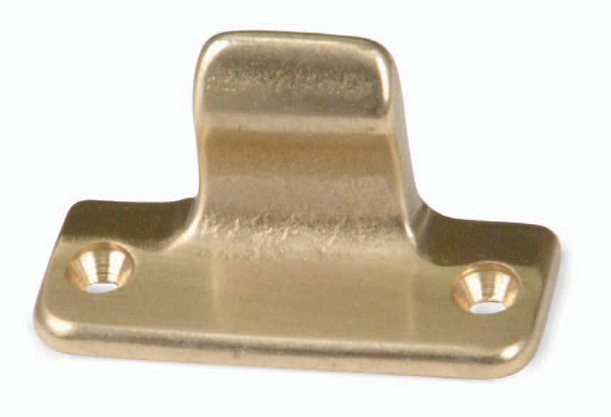 H16 Naval Brass, Satin Brushed 2104 Keeper This keeper is used with signal locks 269 027 or 269 029.