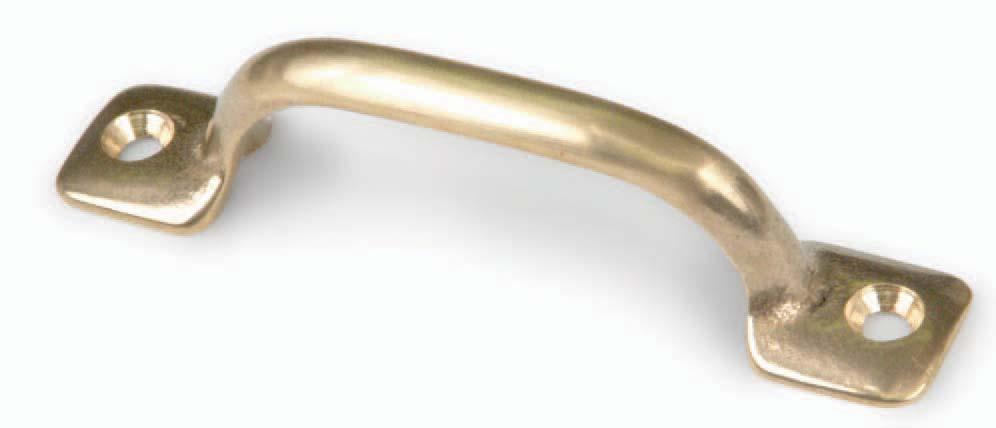 H19 Naval Brass, Satin Brushed 2104 Pull Handle This slimline pull handle is a timeless classic.