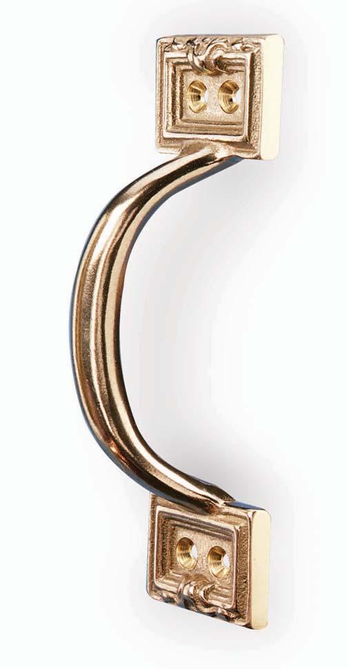 H20 Naval Brass, Burnished 2122 Pull Handle This elegant pull adds a touch of class to any window.