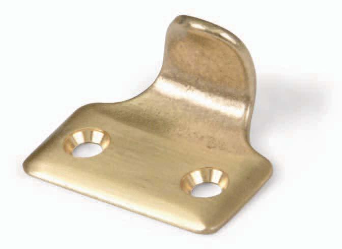 H23 Naval Brass, Satin Brushed 2104 Finger Lift This is a traditional single finger lift for double hung