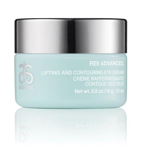 LIFTING AND CONTOURING EYE CREAM Features Delivers the appearance of more lifted, awakened skin around the eyes, improving the look of facial contours Tones skin and restores a firmer look to the eye