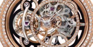 About the watch Natural minerals THE PRECIOUS METALS OR THE SAPPHIRE CRYSTAL ARE MATERIALS COMMONLY USED IN WATCH COMPONENTS, BUT ON SOME MODELS THE NATURAL MINERALS PROVIDE EXCEPTIONAL