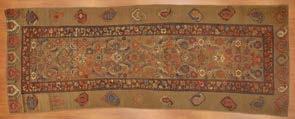 $5,000-7,000 1038 Antique Sarouk rug, approx 36 x 410 Persia, circa 1930 Est $400-600 1039 Antique Malayer rug, approx 34 x 410 Persia, circa 1920 Est $400-600