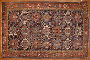 Antique Herez carpet, approx 93 x 127 Persia, circa 1920 Est $4,000-6,000 1043 Antique Herez rug, approx 36 x 86 Persia, circa 1900 Est $1,800-2,500 1044 1045