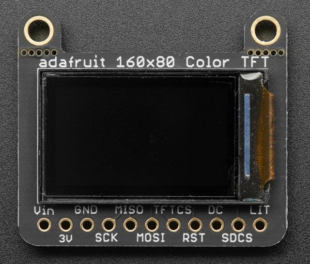 Pinouts This color display uses SPI to receive image data. That means you need at least 4 pins - clock, data in, tft cs and d/c.