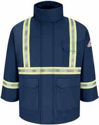 (05 g / m ) Protection: Arc Rating ATPV 3 calories / cm Colors: Royal Blue (RB). Stocked in Canada only. jnpt (shown) - Men s (Reg) S-XL. (Long) M-XL. Accommodates snap-on hood HNHRB, sold separately.