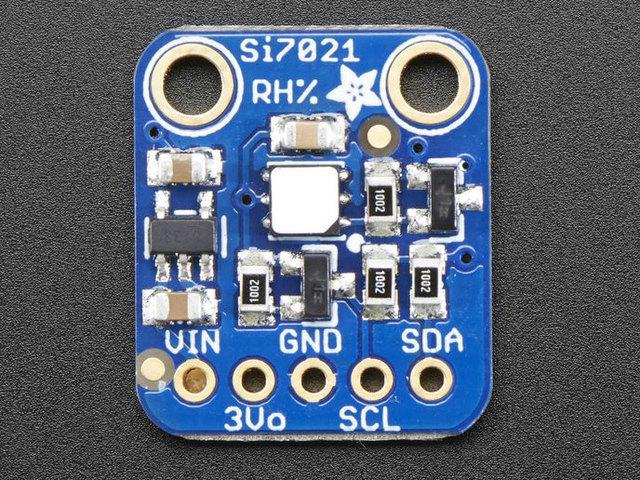 Pinouts The Si7021 is a I2C sensor.