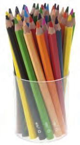 Card Box 4036 JUMBO Coloured Pencils Hexagonal 8885009834007 8 3 x 40 x 4 8 36 pcs. Plastic Cup 400 JUMBO Coloured Pencils Hexagonal 888500983404 6 5,5 x 6,5 x 8 0 pcs.