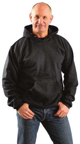 7 cal/cm 2 NFPA 70E /Hazard Risk Category (HRC) = 2 Pocket: 1 Pouch LUX-SWT3FR Yel M-3X CLASS 1 POCKET 3 PULL-OVER HOODIE