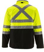 NEW HiVis RainWear 0437 Waterproof Wind-Tight Lightweight Breathable 0436 0436 HiVis 3-in-1 Insulated Jacket NEW Outer Jacket: 100%
