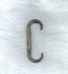 Flint Striker Small "c"-shaped piece of iron for striking on flint to start