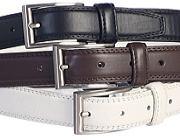 Belts Black, White or Brown