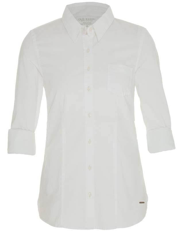 OLD KHAKI WOMENS LALITO LONG SLEEVE SHIRT X X XX Keep your look simple and chic with this Lalito Long Sleeve Shirt.