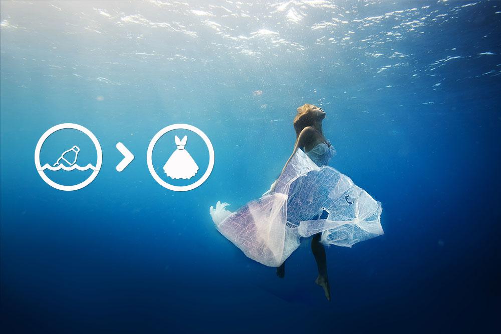 Turning Ocean Plastic into Fashion 1) H&M has announced the launch of its 2017 Conscious Exclusive collection, which is produced from sustainable materials that includes polyester made of recycled