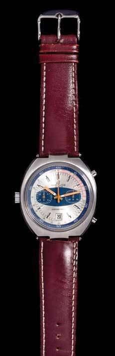 19 A Stainless Steel Ref. 2129 Chrono-matic Chronograph Wristwatch, Breitling, 44.00 x 40.