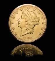 50 51 50 A Concealed US $20 Gold Coin Watch, Gubelin, 34.