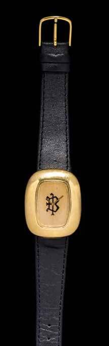 65* An 18 Karat Yellow Gold Wristwatch, Audemars Piguet, 36.00 x 27.