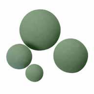 OASIS Floral Foams OASIS Floral Foam Spheres Made of Deluxe OASIS Floral Foam Maxlife Pre-cut spheres securely hold the thickest of stems Perfect for topiaries, centerpieces and other creative