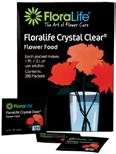 stems flowing freely, keeping flowers hydrated Floralife Crystal Clear Flower Food 300 - Powder PRODUCT PACK SIZE ITEM CODE ½ liter/pint packet 1,000/cs 82-03037 ½ liter/pint