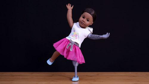 DIY Custom American Girl Doll Prosthetics Created by