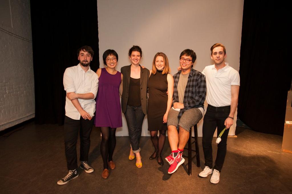 Jue (2nd left), collaborator