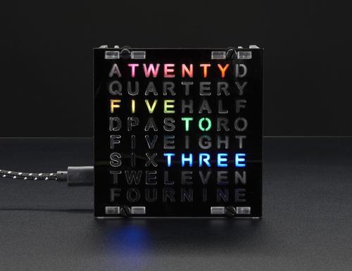 NeoMatrix 8x8 Word Clock Created by Andy
