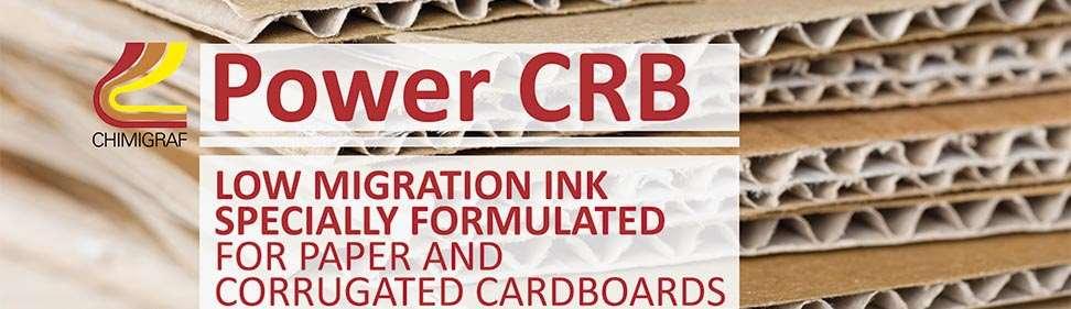 Innovating at DRUPA 2016 with Power CRB UV inks Chimigraf presented its new UV Low Migration ink specially formulated for printing on paper and