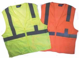 To order Safety Gear Class II Safety Vests 671664 Class 2 Safety Vest - Neon Yellow - lrg. 671668 Class 2 Safety Vest - Neon Yellow - xlrg. 671672 Class 2 Safety Vest - Neon Yellow - xxlrg.