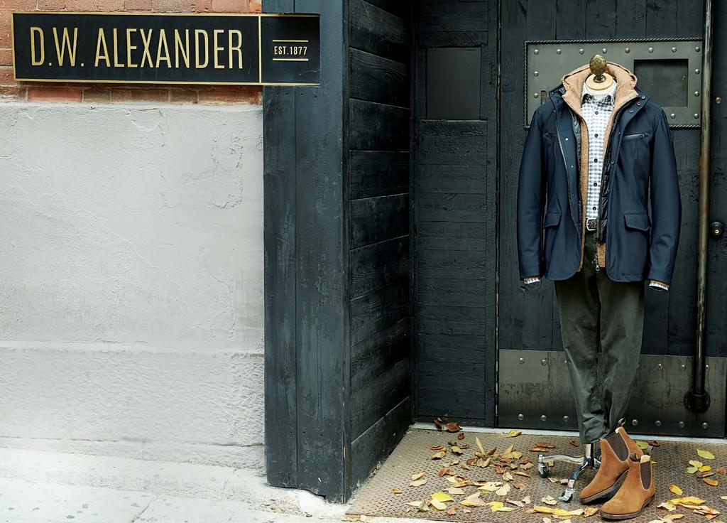 OLD FASHIONED, NEW FASHION D.W. Alexander, kitty-corner to the Flatiron building on Front Street, is like a prohibition-style speakeasy set in the future.