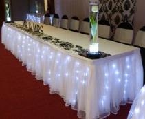 Photo examples Bridal, cake & present table