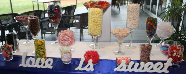 When a lolly buffet is required on its own without hire of other decorations as well, a surcharge