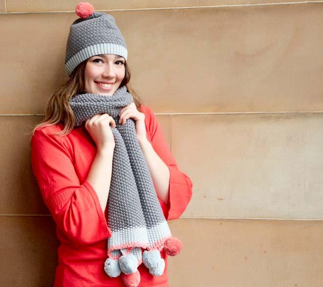 KNITTED RANGE Knitted Range KNITTED BOBBLE HATS & SCARVES Fabulous new additions to the Earth Squared
