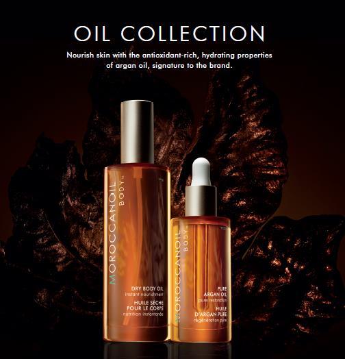 BODY OILS DISCOVER THE ORIGINAL Moroccanoil is the original, the expert, in oil-infused technology.