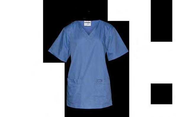 SCRUB TOPS 8219 Women s V-Neck Tunic V-neck with set-in sleeves and four pockets with pencil/instrument division.