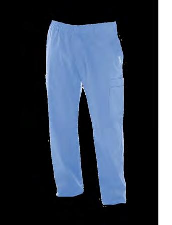SCRUB BOTTOMS 8555 Men s Cargo Pant Button-closed back pocket, two mid-thigh double patch pockets and our two side pockets with an inside coin divider on the right. Also a non-roll 1.
