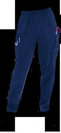 SCRUB BOTTOMS 4001 Women s Pull-On Pant This natural rise pull-on pant features a tapered leg, an elastic waist and two slash pockets. Inseam 30.