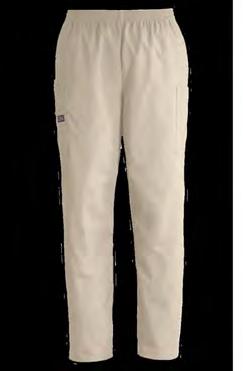 Style: 8501 Colors: Ceil, Navy and White 4200 Women s Pull-On Cargo Pant This elastic waist utility pant features a natural rise and tapered leg, two
