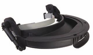 Dimensions: 12" x 101/2" x 10" * Hard Hat Adapter tested and approved for use on these hard hats: Fibre-Metal - E2, P2A, P2H, SE2; North - A59, A69, A79, A89; MSA - V-Gard, Top Gard; Bullard