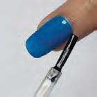 7. SNS GELOUS COLOR ON NEW SET STEP 7 Apply Gelous Base to the entire nail.