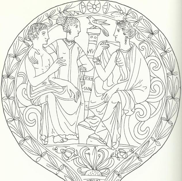 4 th century BCE, Bibliothèque Nationale, Paris, Inv. 1296. Carpino, 2003; Plate 36.