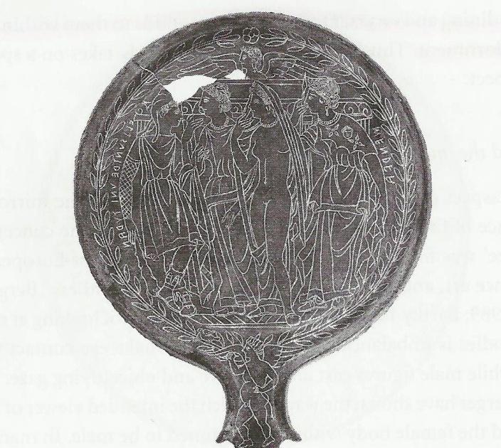 Bronze mirror from Todi, 300BCE. Villa Giulia.